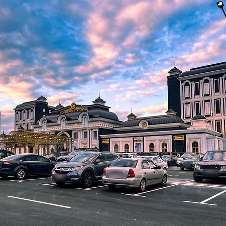 Goldeneye Hotel & Casino Svilengrad Exterior photo The station building