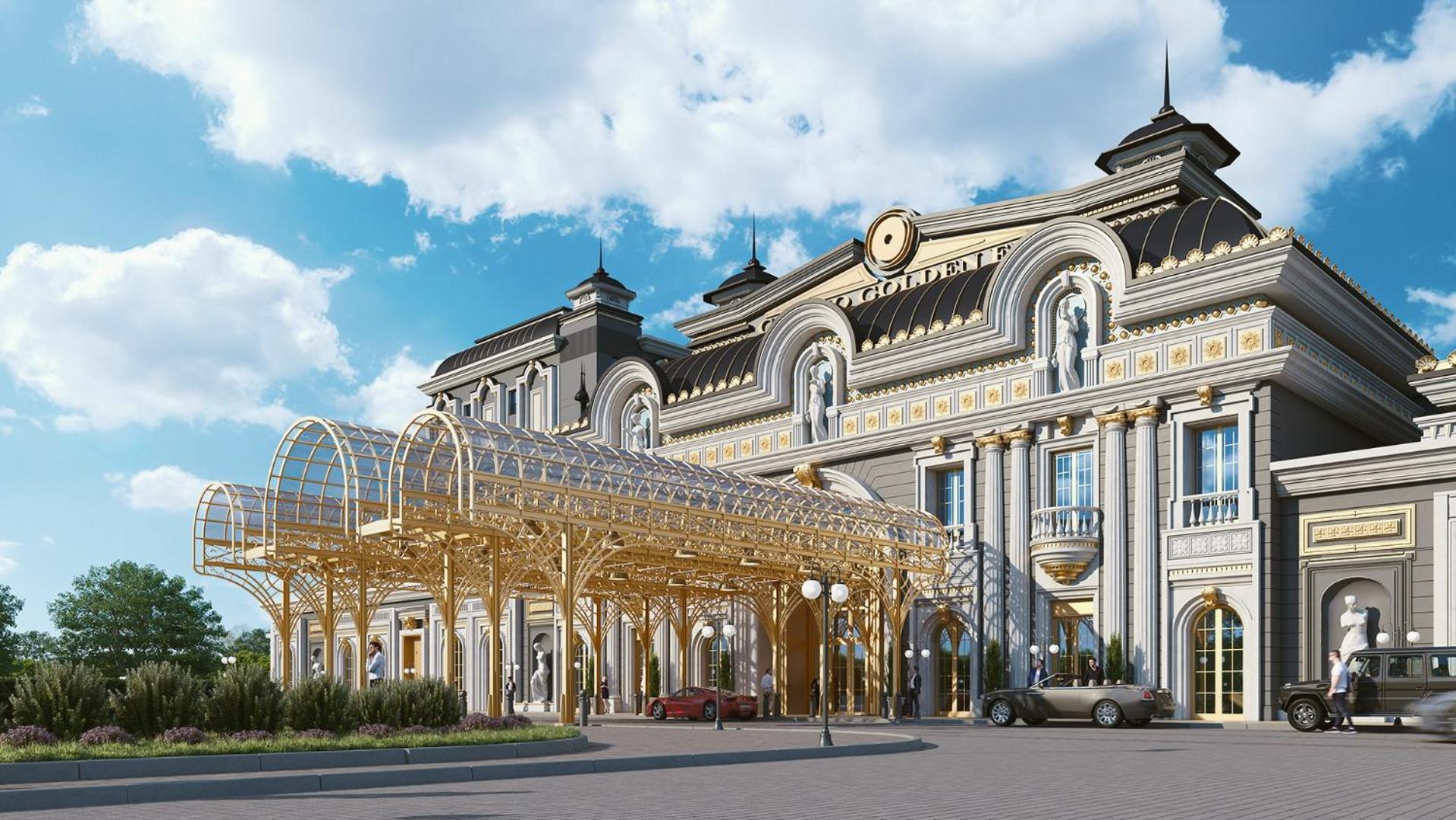 Goldeneye Hotel & Casino Svilengrad Exterior photo The hotel's main entrance